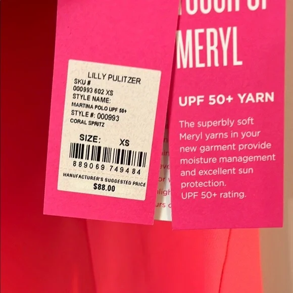 NWT Lilly Pulitzer Marina Polo - Picture 2 of 3